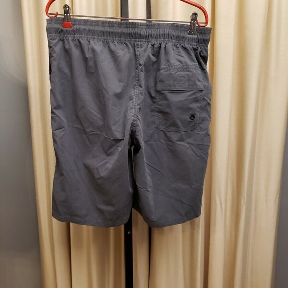 SILKWORLD Men's 2 Pack Swim Trunks Quick Dry Beach Boardshorts Classic Length L - Picture 11 of 11